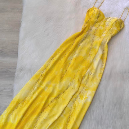 Elegantes rosafarbenes Etui-Abendkleid aus Chiffon mit Perlen ED10291