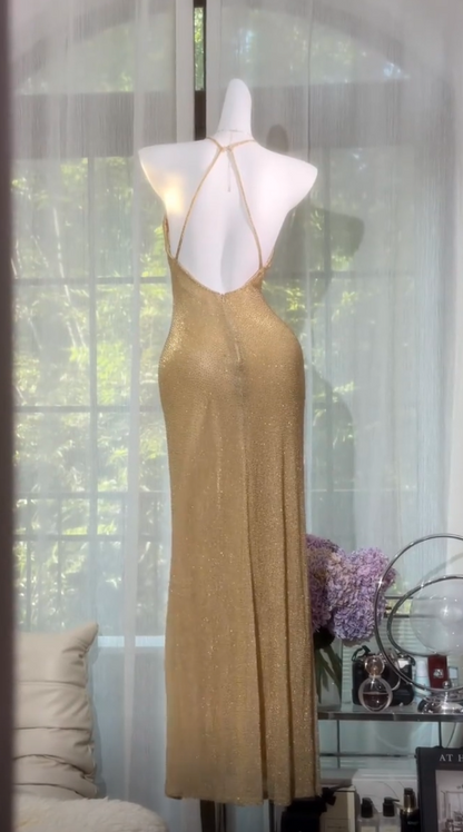 Elegantes graues Etuikleid mit Pailletten, langes Ballkleid ED10293