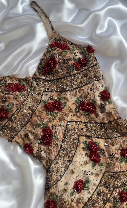 Vintage Leopard Print Short Homecoming Dress Sheath Chiffon Beaded Birthday Dress ED10323