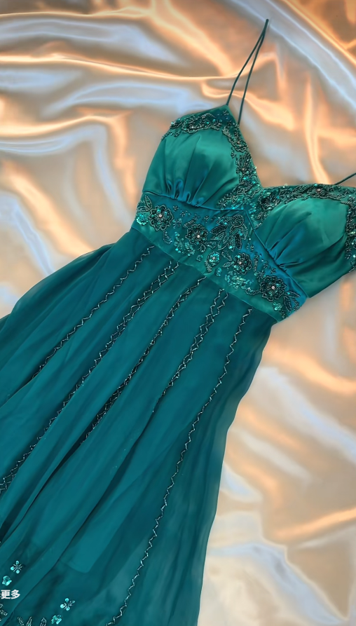 Cute Blue Short Homecoming Dress Sheath Chiffon Beaded Birthday Dress ED10338