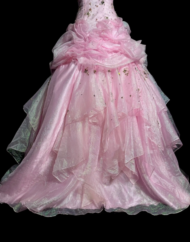 Gorgeous Pink Sweet 16 Dress A-Line Quiceanera DressTulle Birthday Dress ED10421