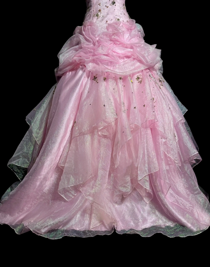 Gorgeous Pink Sweet 16 Dress A-Line Quiceanera DressTulle Birthday Dress ED10421