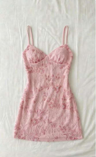 Pretty Pink Short Homecoming Dress Sheath Chiffon Beaded Birthday Dress ED10505
