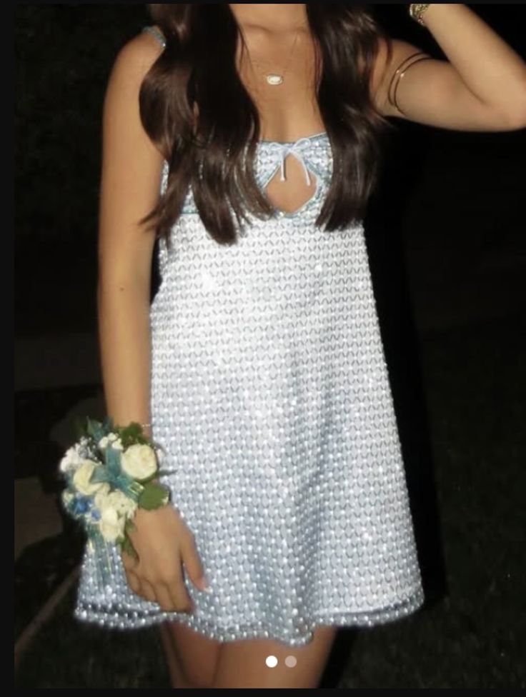 Fashion Pale Blue Short Homecoming Dress Sheath Tulle Birthday Dress ED10822