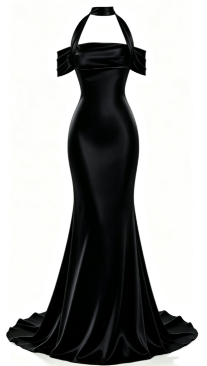 Fashion Sheath Satin Long Evening Dress Burgundy Prom Dress ED10865