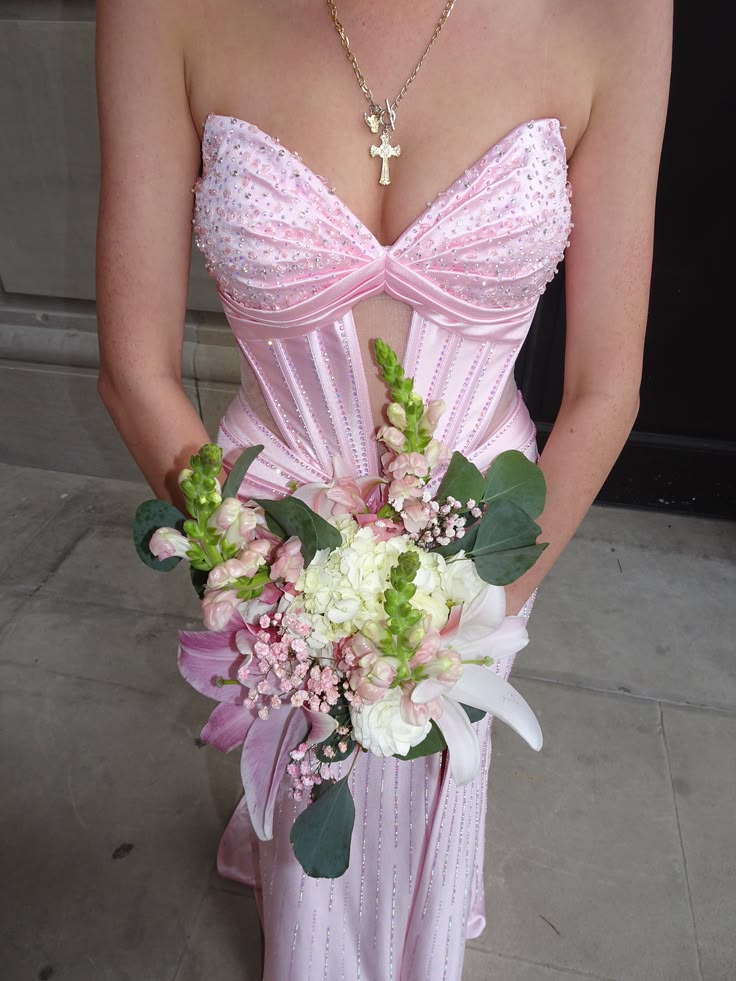 Sweetheart Pink Prom Dress Sheath Long Satin Evening Dress ED10950