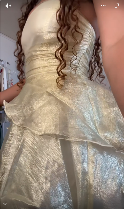 Champagne Short Homecoming Dresses A-Line Tulle Birthday Party Dress ED11059