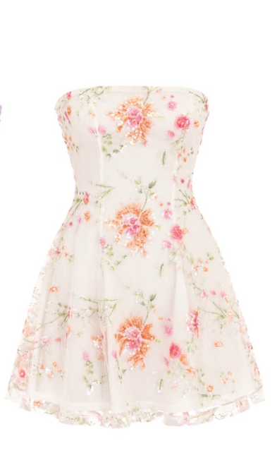 White Short Homecoming Dresses A-Line Tulle Birthday Party Dress ED11075