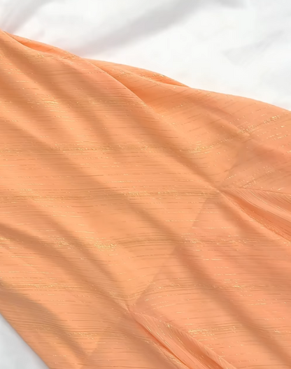 Orange Short Homecoming Dress Sheath Chiffon Birthday Party Dress ED11092
