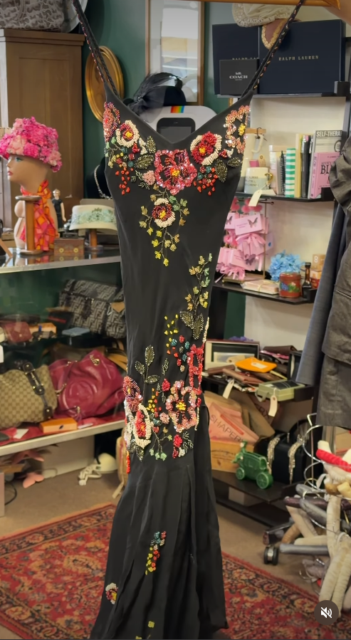 Black Beaded Short Homecoming Dress Sheath Chiffon Birthday Party Dress ED11094