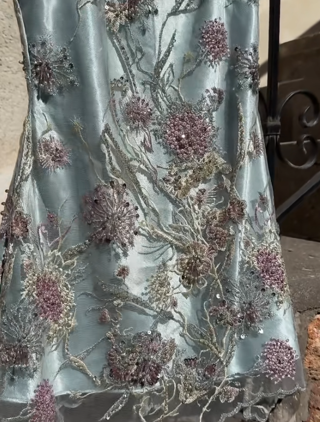 Pretty Blue Short Homecoming Dress Sheath Applique Birthday Party Dress ED11145
