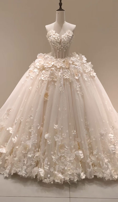Timeless A-Line Tulle Wedding Dress Applique White Bridal Dress Sleeveless Bridal Gown ED11562