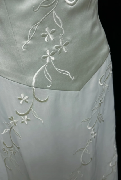 Gorgeous Sheath Chiffon Evening Dress Light Green Prom Dress ED11574