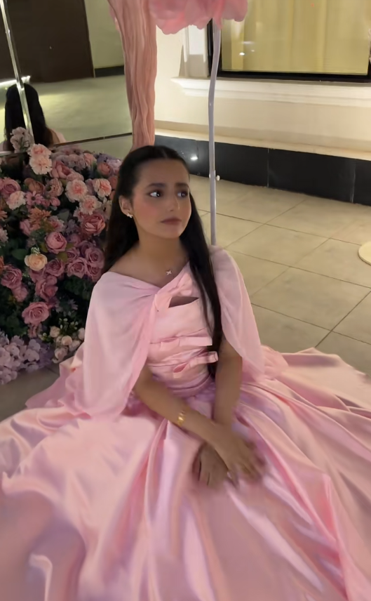 Gorgeous Pink Prom Dress A-Line Satin Long Evening Dress ED11622