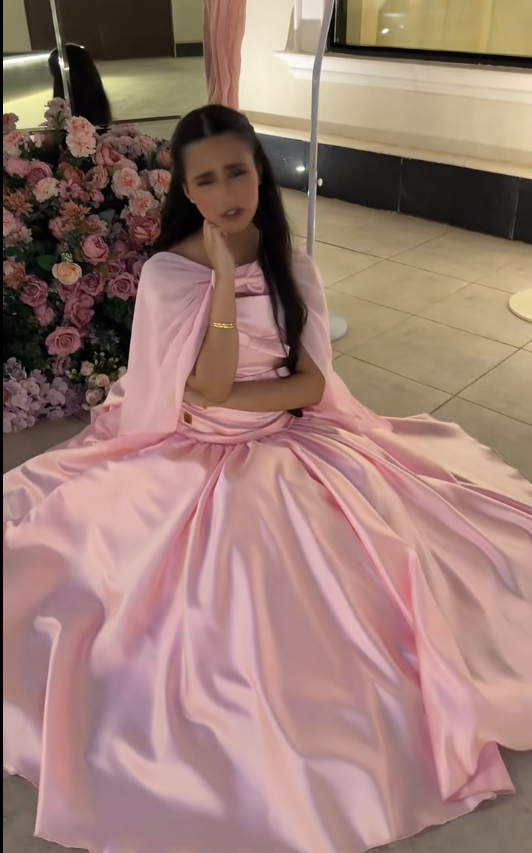 Gorgeous Pink Prom Dress A-Line Satin Long Evening Dress ED11622