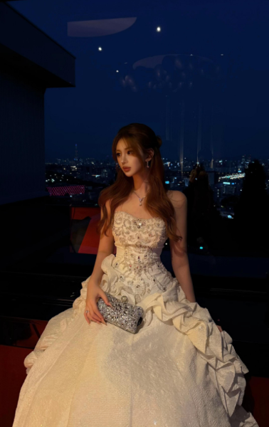 Gorgeous White Prom Dress A-Line Satin Long Evening Dress ED11666