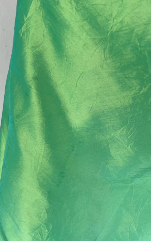 Gorgeoue A-Line Satin Long Evening Dress Green Prom Dress ED11916