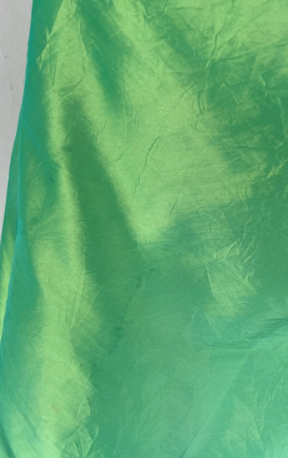 Gorgeoue A-Line Satin Long Evening Dress Green Prom Dress ED11916