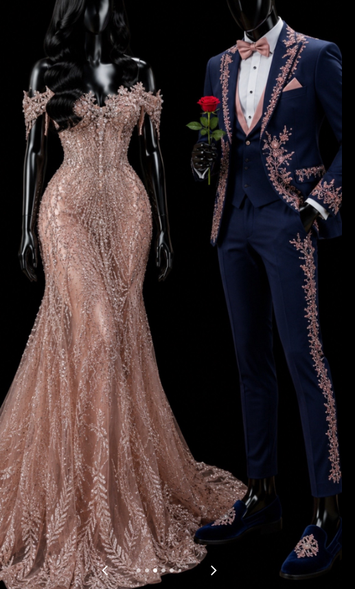 Fashion Pink Prom Dress Sheath Sequins Tulle Long Evening Dress ED12149