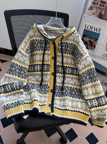 Cardigan mignon abricot ED01342