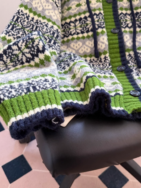 Cardigan mignon abricot ED01342