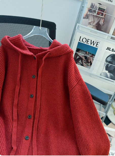 Cardigan mignon abricot ED01342