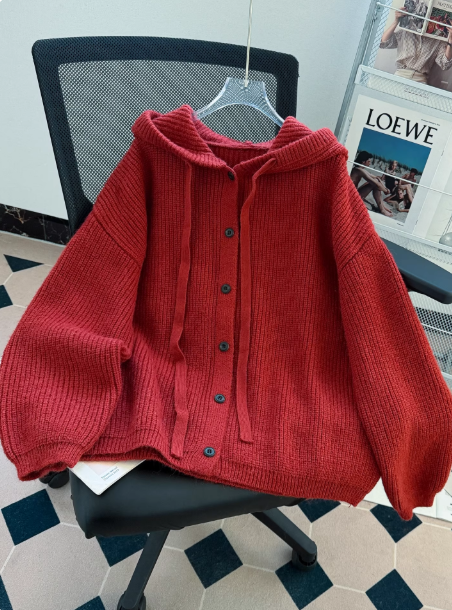 Cardigan mignon abricot ED01342