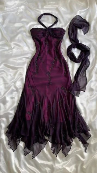 Vintage Halter  Mermaid Long Prom Dresses Chiffon Beaded Dark Green Long Formal Dresses EP04752