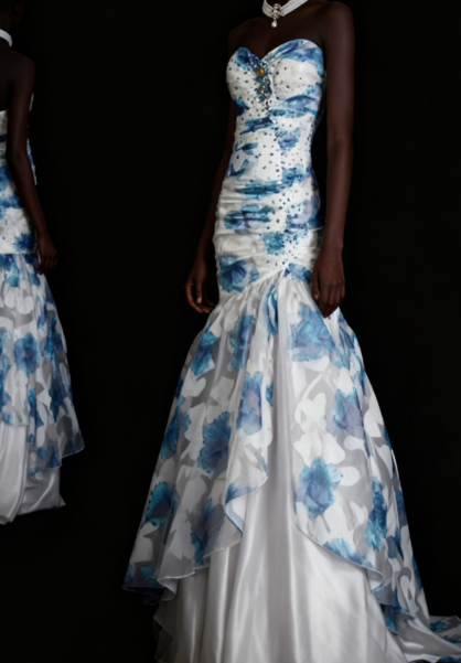 Elegant Sweetheart Mermaid Long Prom Dresses Tulle Vintage Evening Dresses EP04784