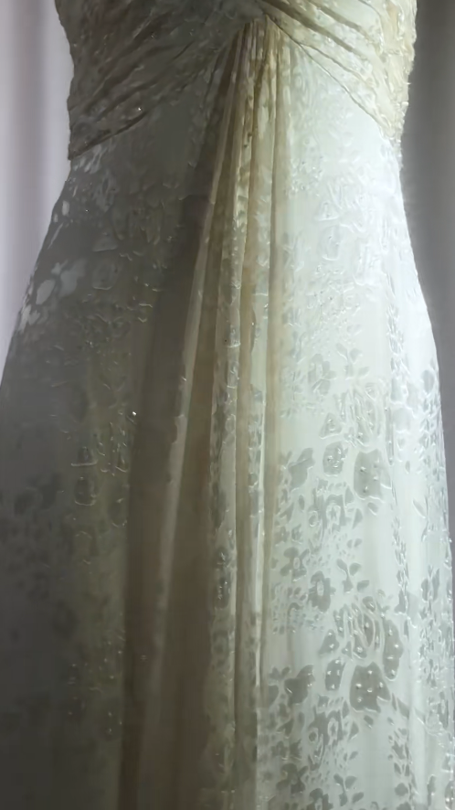 Chic One Shoulder Sheath White Long Prom Dresses Chiffon Sleeveless White Evening Dresses EP05127