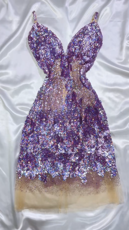 Wunderschönes dunkelolivgrünes herzförmiger Ausschnitt A-Linie Satin Tüll Kurzes Ballkleid Homecoming-Kleid ED02575