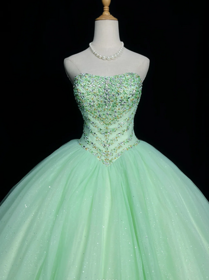 Robes d'anniversaire élégantes bleu dégradé, col en V, paillettes, mousseline, fourreau, robes de bal, robes de soirée ED04456