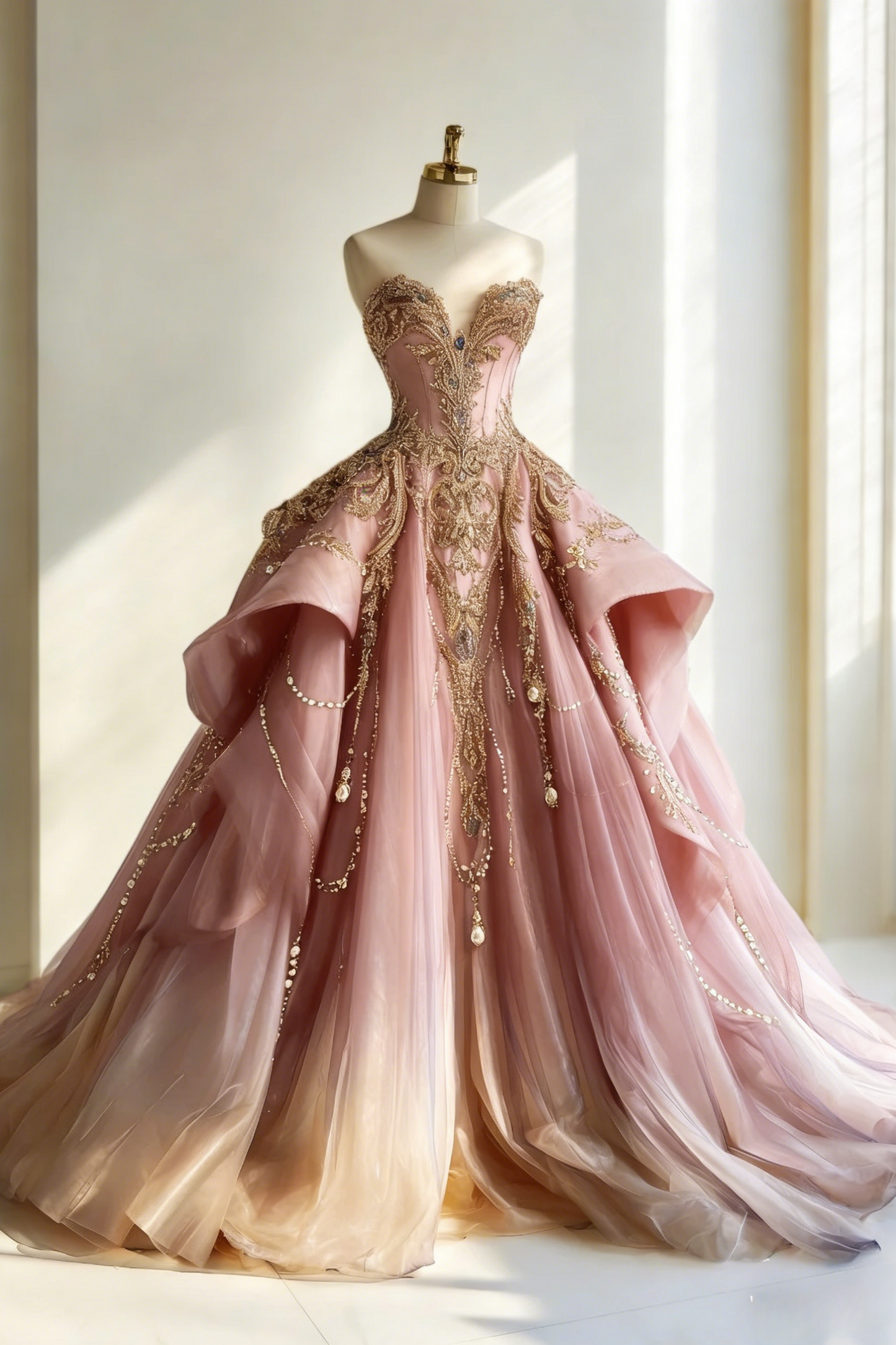 Gorgeous Sweetheart A-Line Long Prom Dresses Rhinstones Tulle Blue Quinceanera Dresses Blue Sweet 16 Dresses EP05662