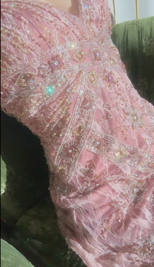 Fairy Pink Short Prom Dresses Sheath Sapghetti Straps Birthday Dresses Lace Beaded Sleeveless Evening Dresses EP06065