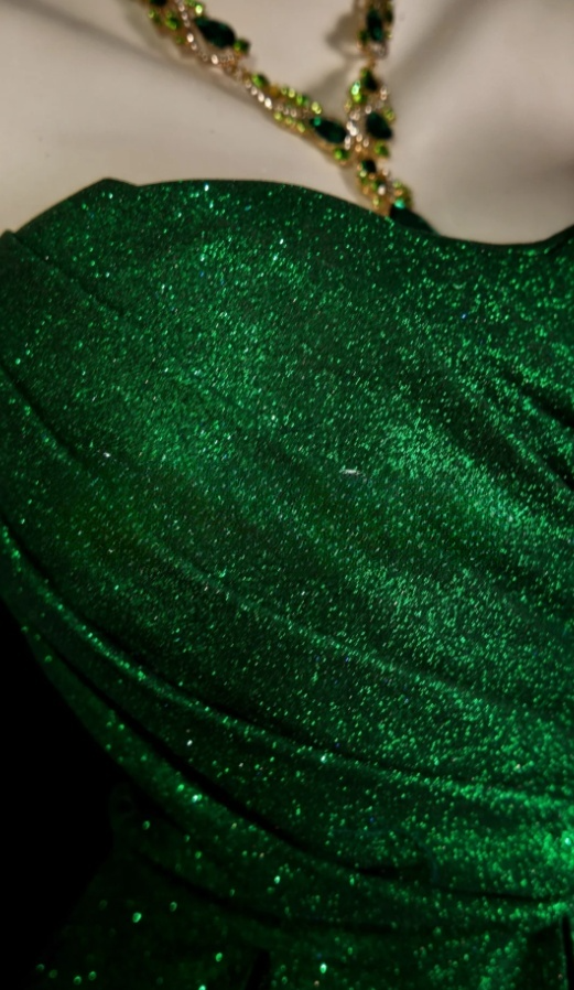 Fairy Green Birthday Dresses A-Line Long Prom Dresses Satin Sleeveless Party Dresses EP06072