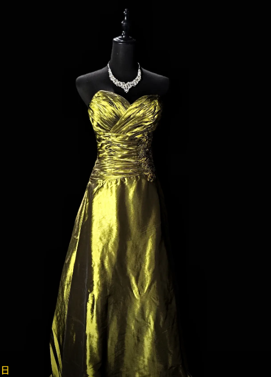 Élégante Robe Fourreau Longue Vert Olive Robe de Soirée Satin Cœur pour Bal de Promo EW07172