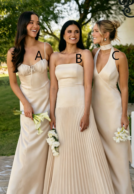 Chic Pink Bridesmaid Dress Sheath Chiffon Long Formal Dress EW07874