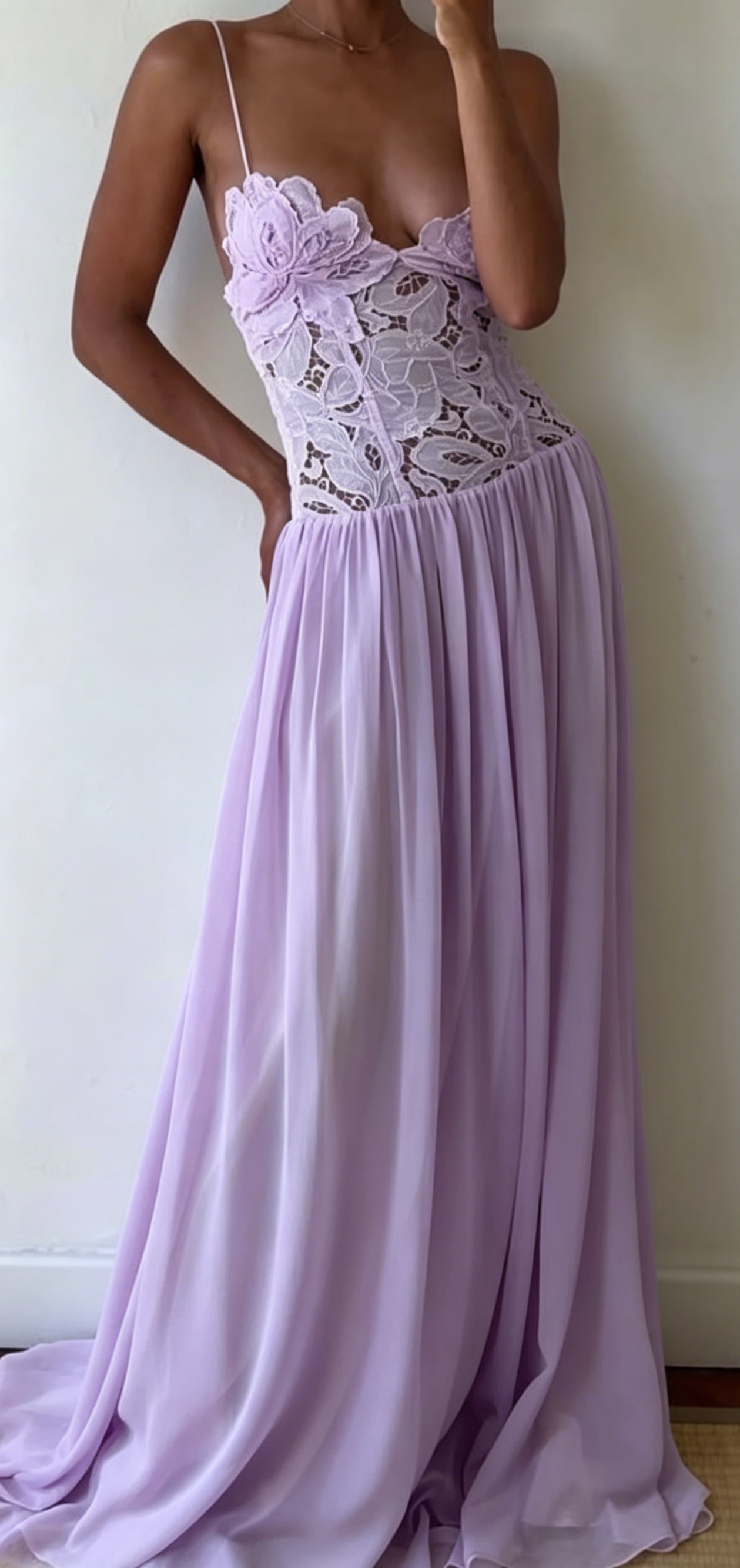 Rosa Kleid für Hochzeitsgäste, Spaghettiträger, Etuikleid, langes Abendkleid, Chiffon, elegantes Kleid EW0805
