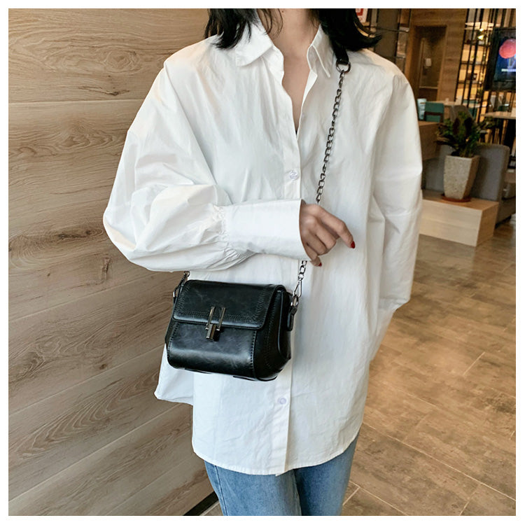 Sac bandoulière polyvalent rétro style Hong Kong ED0438