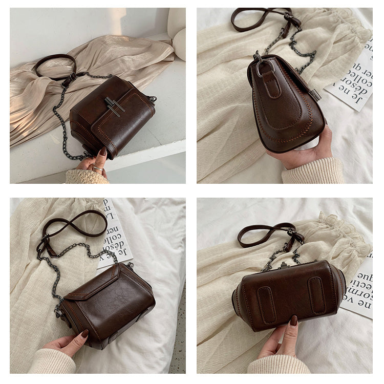 Sac bandoulière polyvalent rétro style Hong Kong ED0438