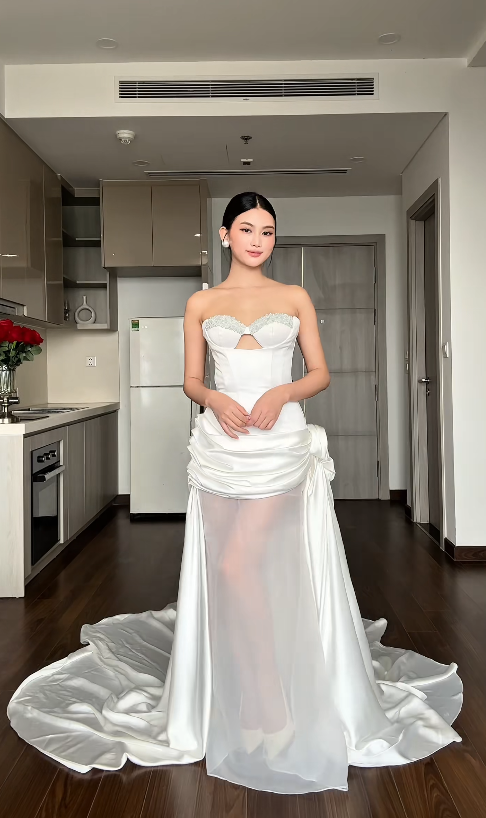 Chiffon Wedding Dress Sheath White Bridal Gown Sleeveless Sweetheart Brida Dress WD0101