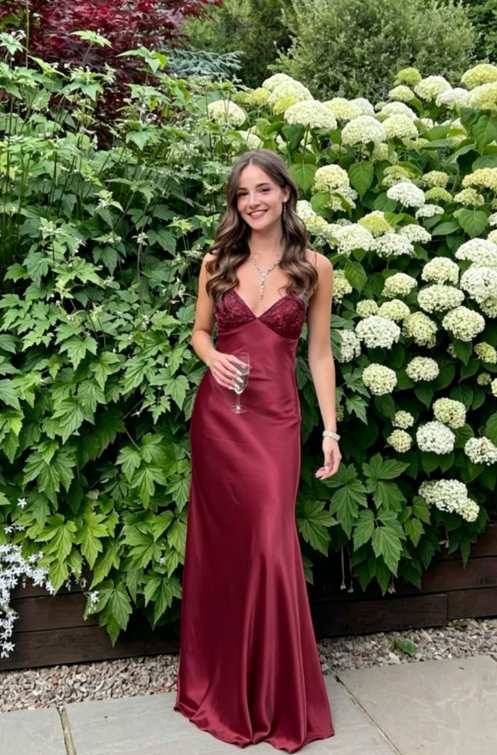 Elegant Blue🩵 Spaghetti Strap Mermaid Gown for Prom&Party Sleeveless Satin Vintage Formal Evening Dress  ED01407