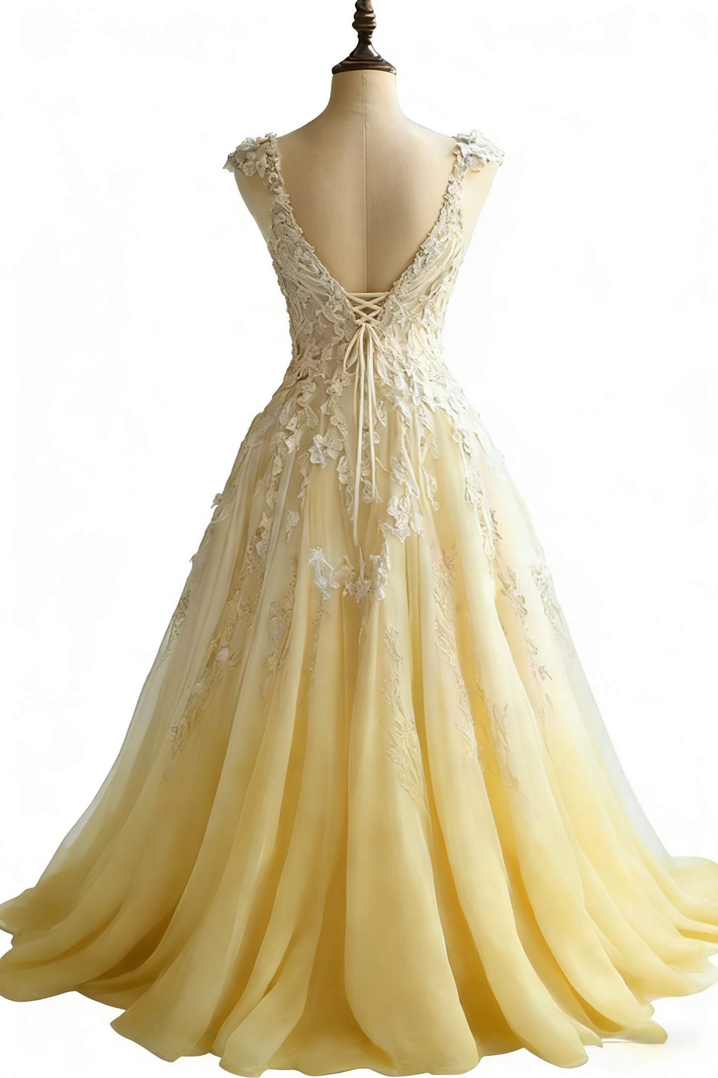 A-line Straps Tulle Beaded Long Prom Dress Applique Sweetheart Neck Evening Gown ED01554