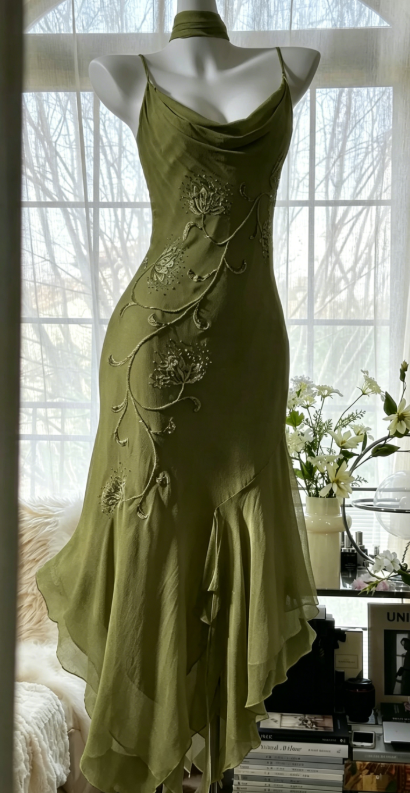 🫧Y2K Fairytale White Chiffon Short Prom Dress Vintage Applique Beading Party Dresses  ED01930