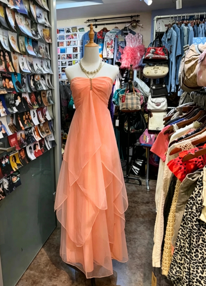 Fairytale Yellow Chiffon Cocktail Party Dresses Halter Neck Sleeveless Guest Dresses ED02154