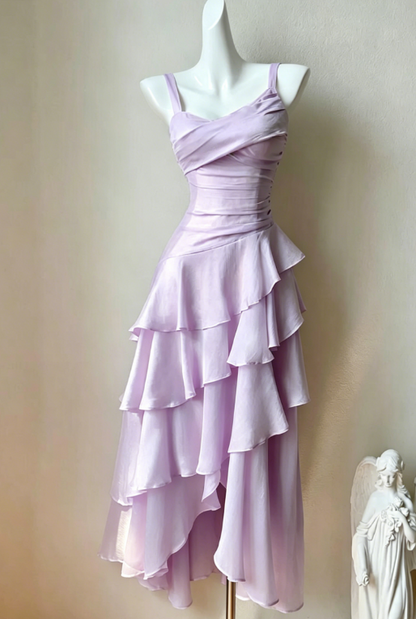 Fashion Spaghetti Straps 16th Birthday Outfits Chiffon A-Line Short Prom Dresses Sweet Homecoming Dress ED02214