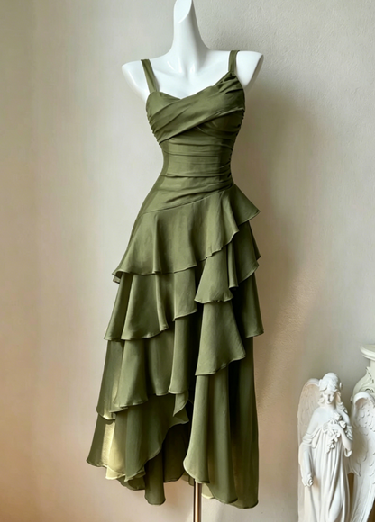 Fashion Spaghetti Straps 16th Birthday Outfits Chiffon A-Line Short Prom Dresses Sweet Homecoming Dress ED02214