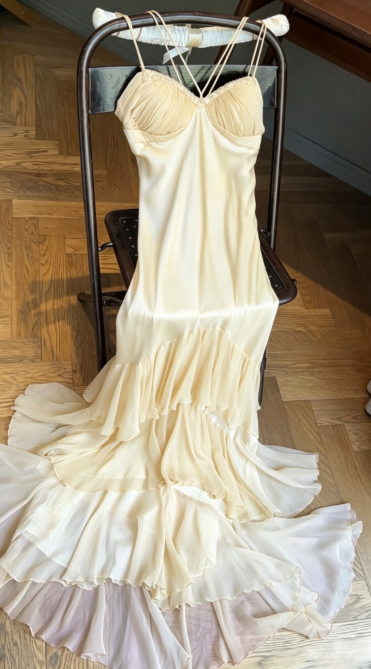 Elegant Pink Straps Mermaid Satin Long Prom Dresses Formal Evening Gowns ED02499