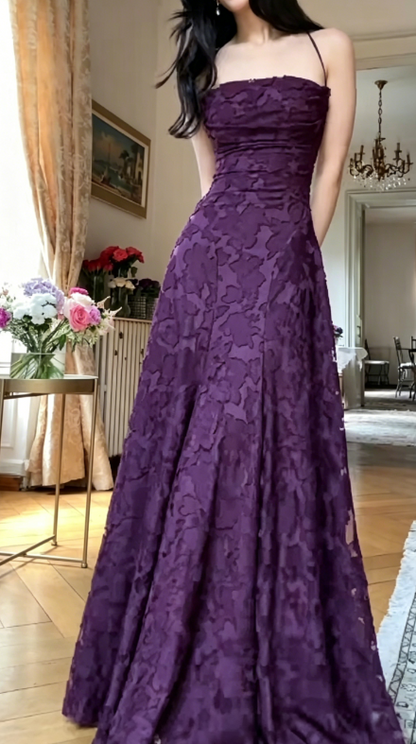 Chic Spaghetti Strap Sheath Wedding Guest Dresses,Lace Rust Red Formal Dresses ED04427