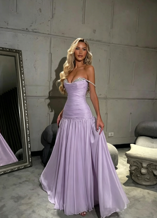 Elegant Spaghetti Strap A-Line Tiffany Blue Long Prom Dresses Chiffon Sleeveless Formal Dresses Tiffany Blue Evening Dresses ED04821